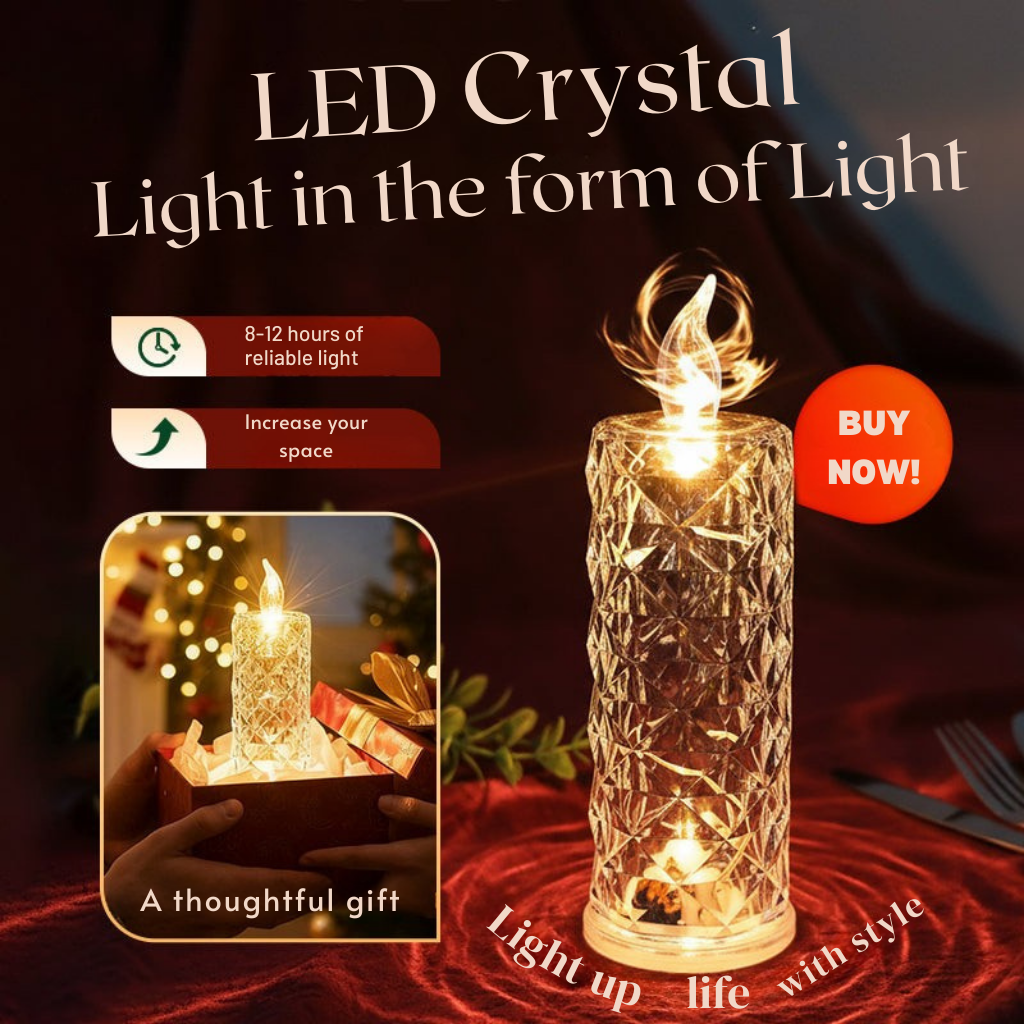 LumaSerene™ — Wrap Your Home in Safe, Mesmerizing Candlelight Magic