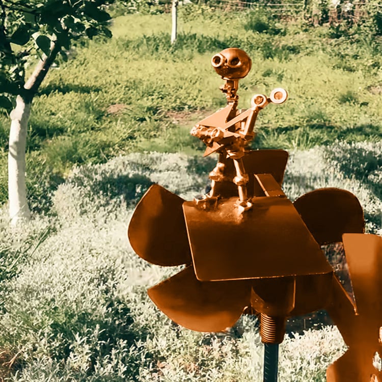 SerenSpin™ — Ignite Your Garden’s Soul with Every Breeze and Bold Beat