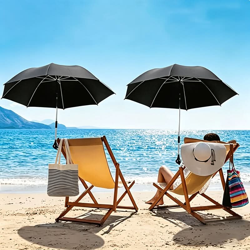 360° Rotating Portable Beach Umbrella with Chair