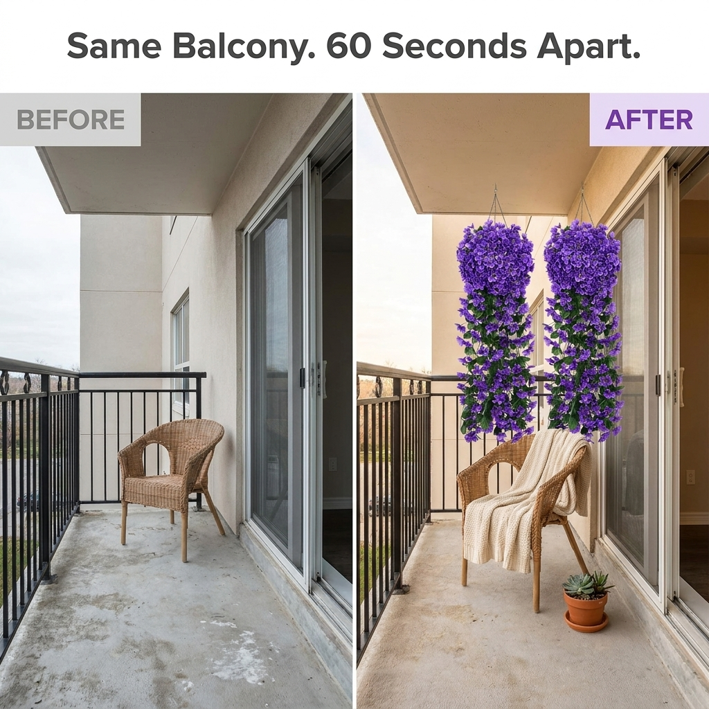 VeloraBloom™ — Cover Bare Walls and Balconies with Rich Cascading Blossoms
