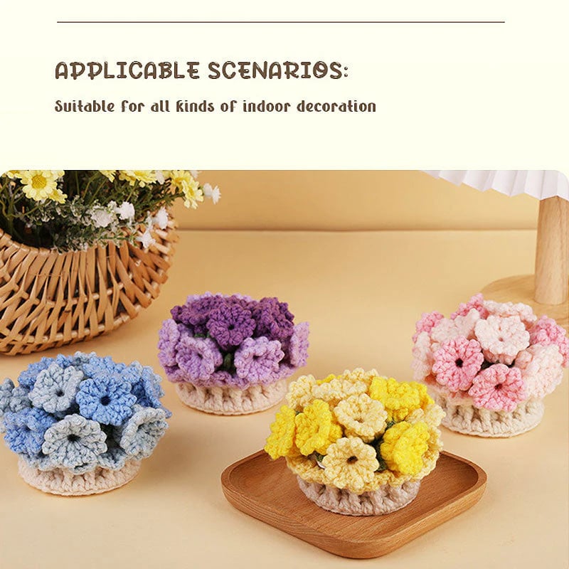 RadiantPetal™ DIY Crochet Kit — Transform Your Table with Handmade Floral Joy and Creative Calm