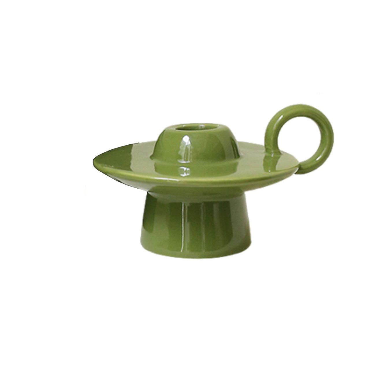 Celestial Charm – Vintage UFO Candle Holder