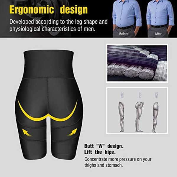 CoreSculpt™ Men's Shaping Shorts — Melt Love Handles and Own Your Confidence Instantly