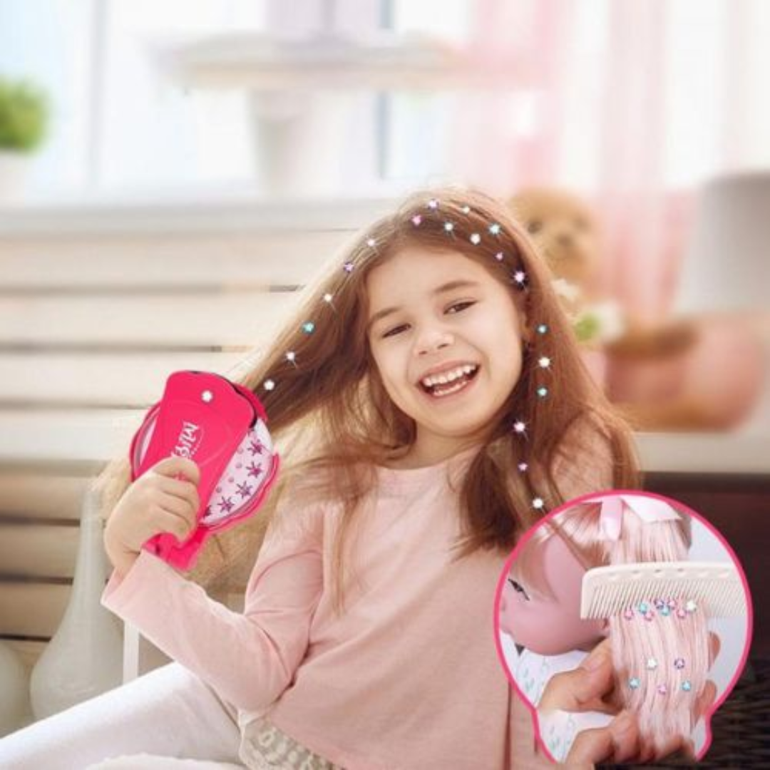 SparkLuxe™ — Unleash Head-Turning, Damage-Free Hair Sparkle Instantly