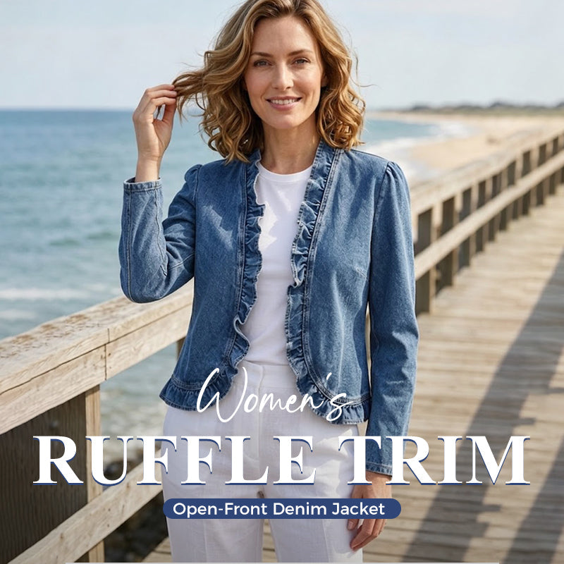 Denim Freedom Jacket™ — Effortless Style That Frees Your Body and Boosts Your Confidence