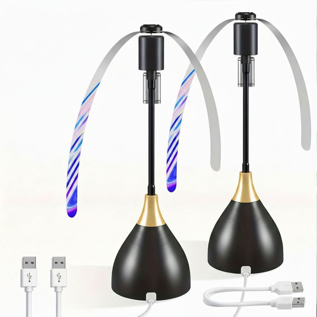 Tabletop Fly Repellent Fan for Summer Gatherings and Outdoor Picnics