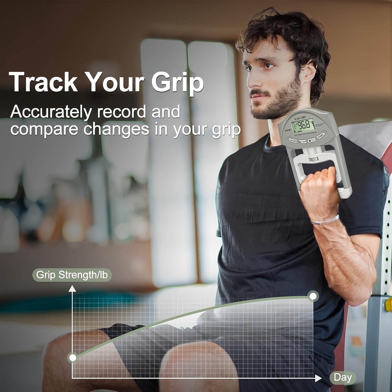 GripPower Plus – Smart Digital Hand Strength Tester