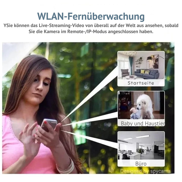 Wi-Fi Indoor Security Camera | Night Vision & Motion Detection | SecurePulse