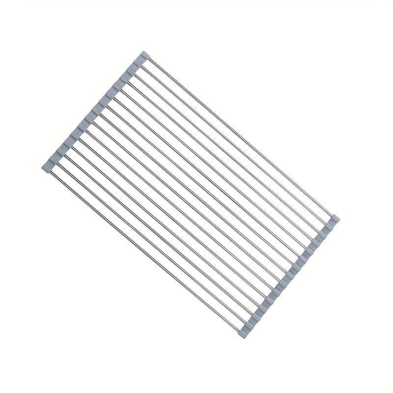 Stainless Steel Dish Drying Rack – Roll-Up Design
