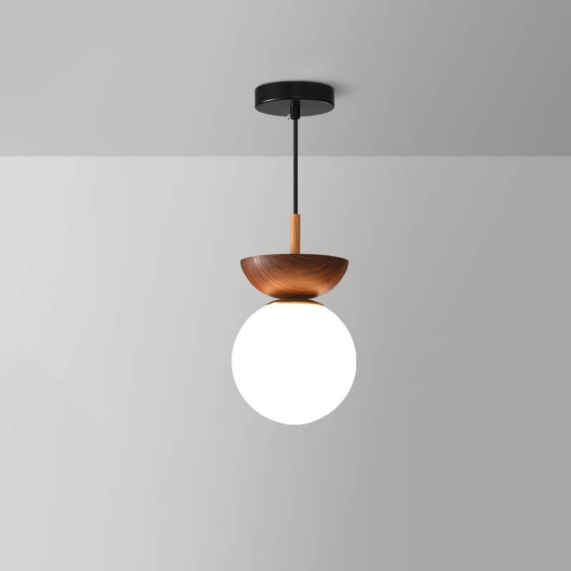 Glass Sphere Pendant Lamp