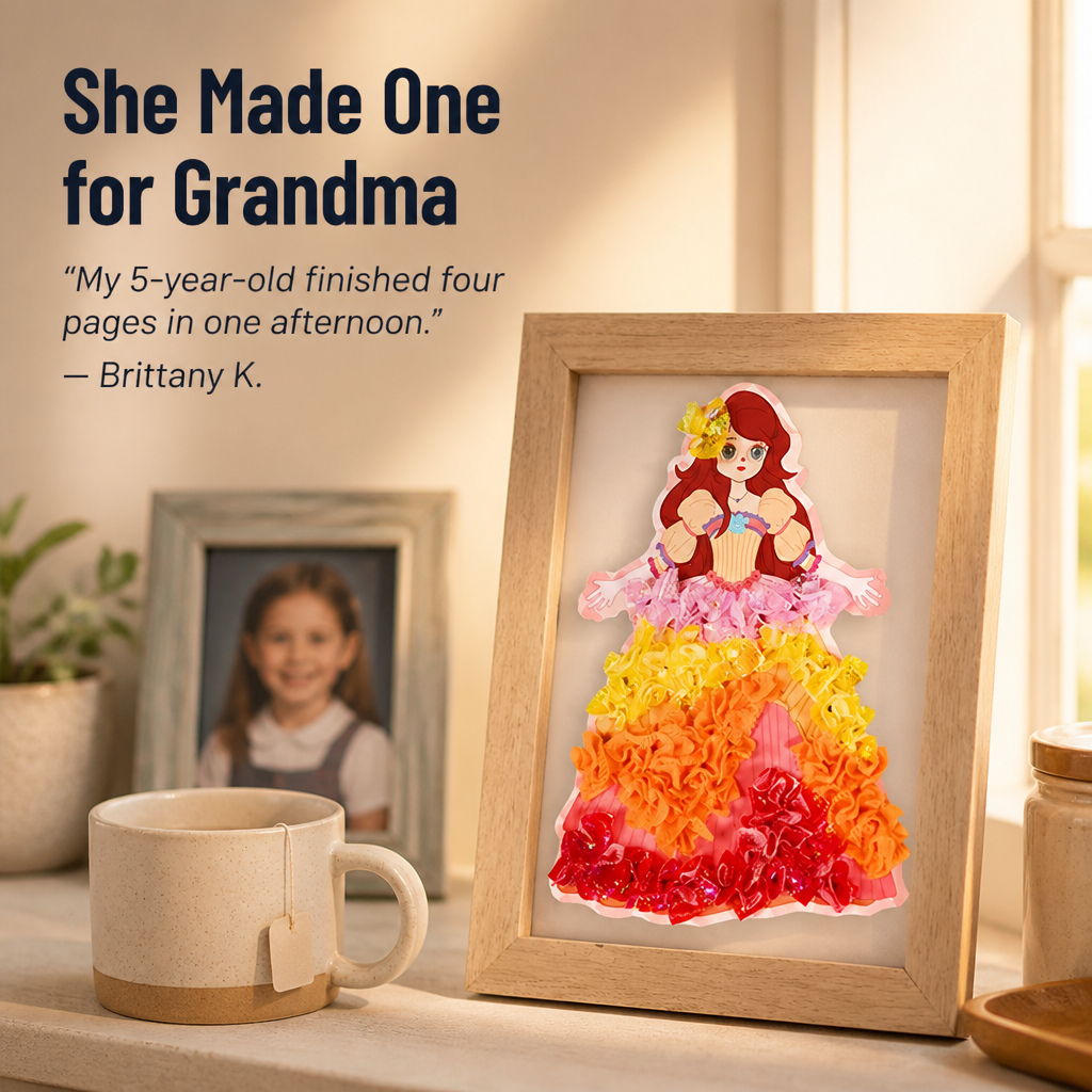 FashionFable™ — Paint, Pin, and Frame the Princess She’ll Truly Complete