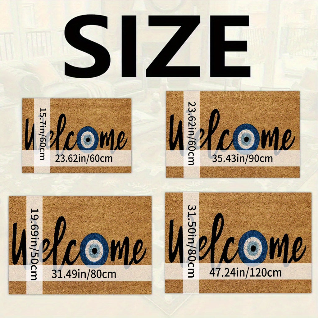 Charming Entrance Mat with Eye-Catching Design – Soft & Non-Slip