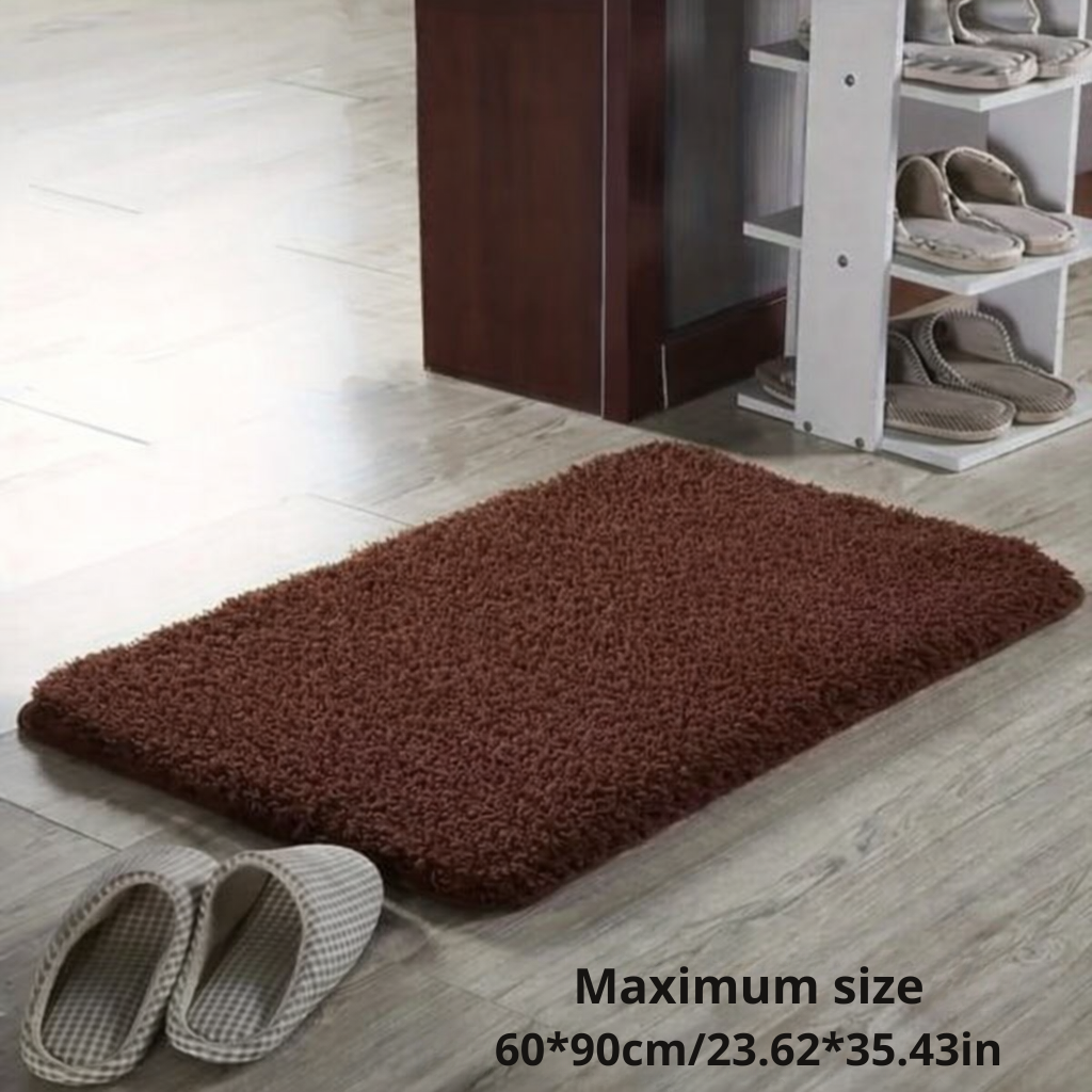 Bath Rug | Supremely Soft & Quick Dry | Slip-Resistant | Lonneke