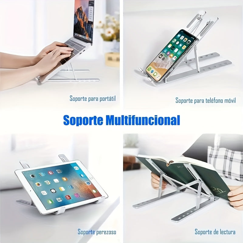 Versatile Aluminum Laptop Elevation Stand for Comfort