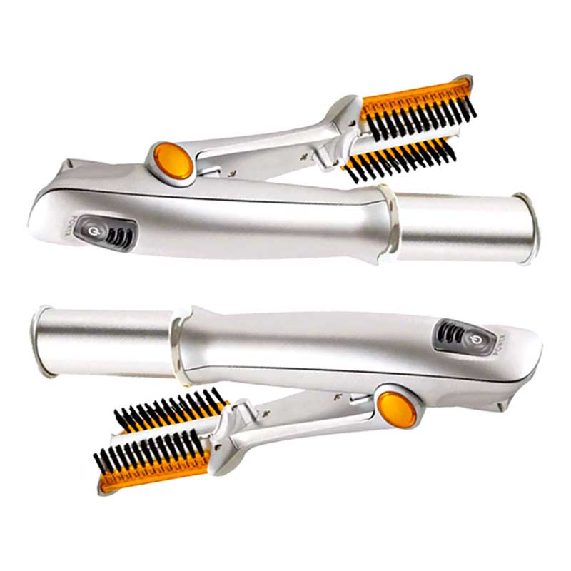 Dual Function Rotating Brush for Effortless Hair Styling