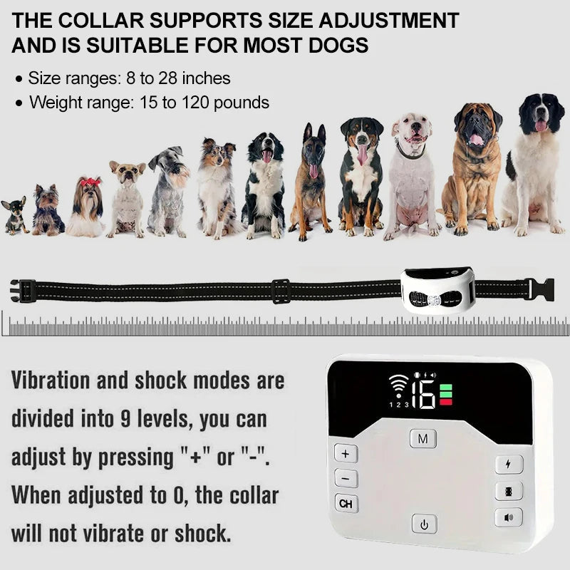 Dual-Function Wireless Pet Containment and Training System
