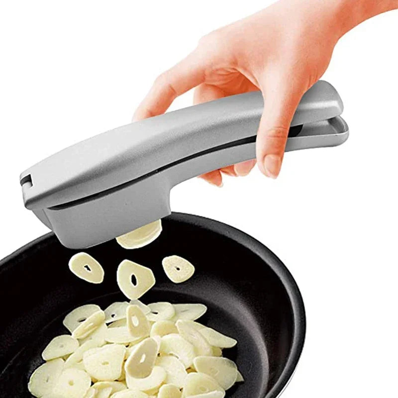 All-in-One Garlic Crusher and Slicer – Durable Kitchen Essential