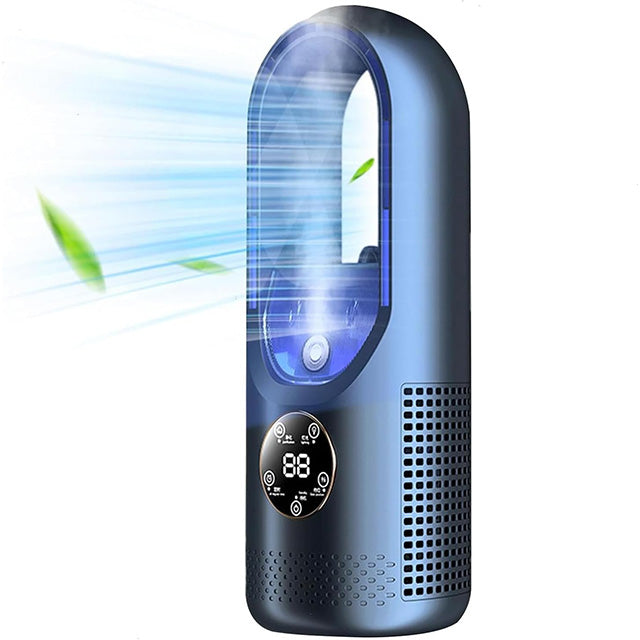 WhisperCool Bladeless Portable Air Cooler: Perfect for Any Space