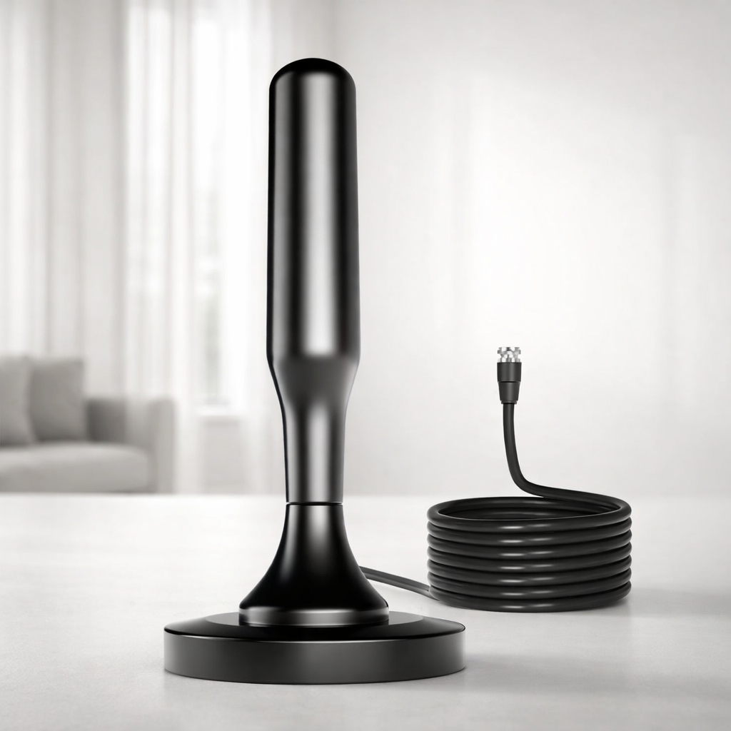 Ultimate 4K Digital TV Antenna with 300-Mile Range for Clear Reception