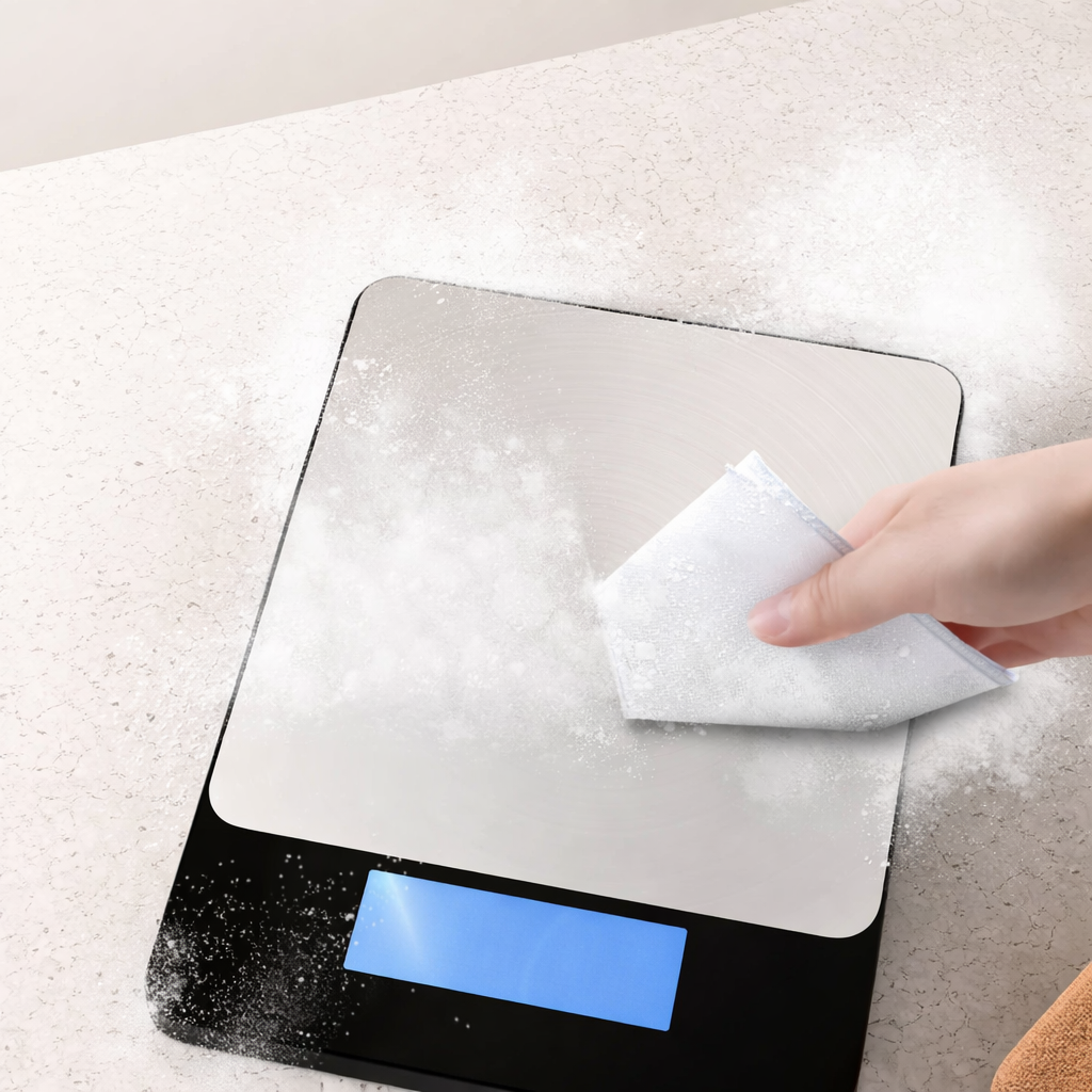 Precision Food Scale - 15 kg Rechargeable Stainless Steel