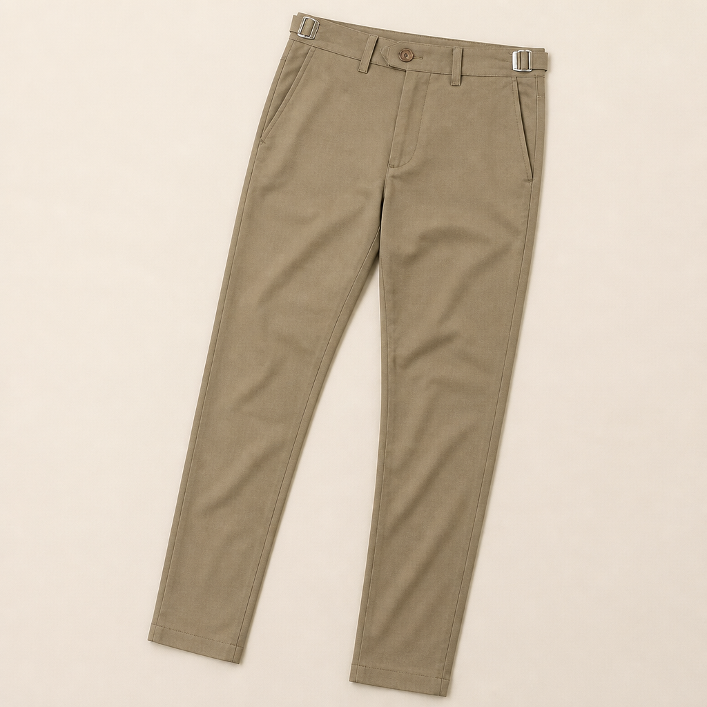 FlexiForm™ – Slim Stretch Pants Featuring Adjustable Side Buckle