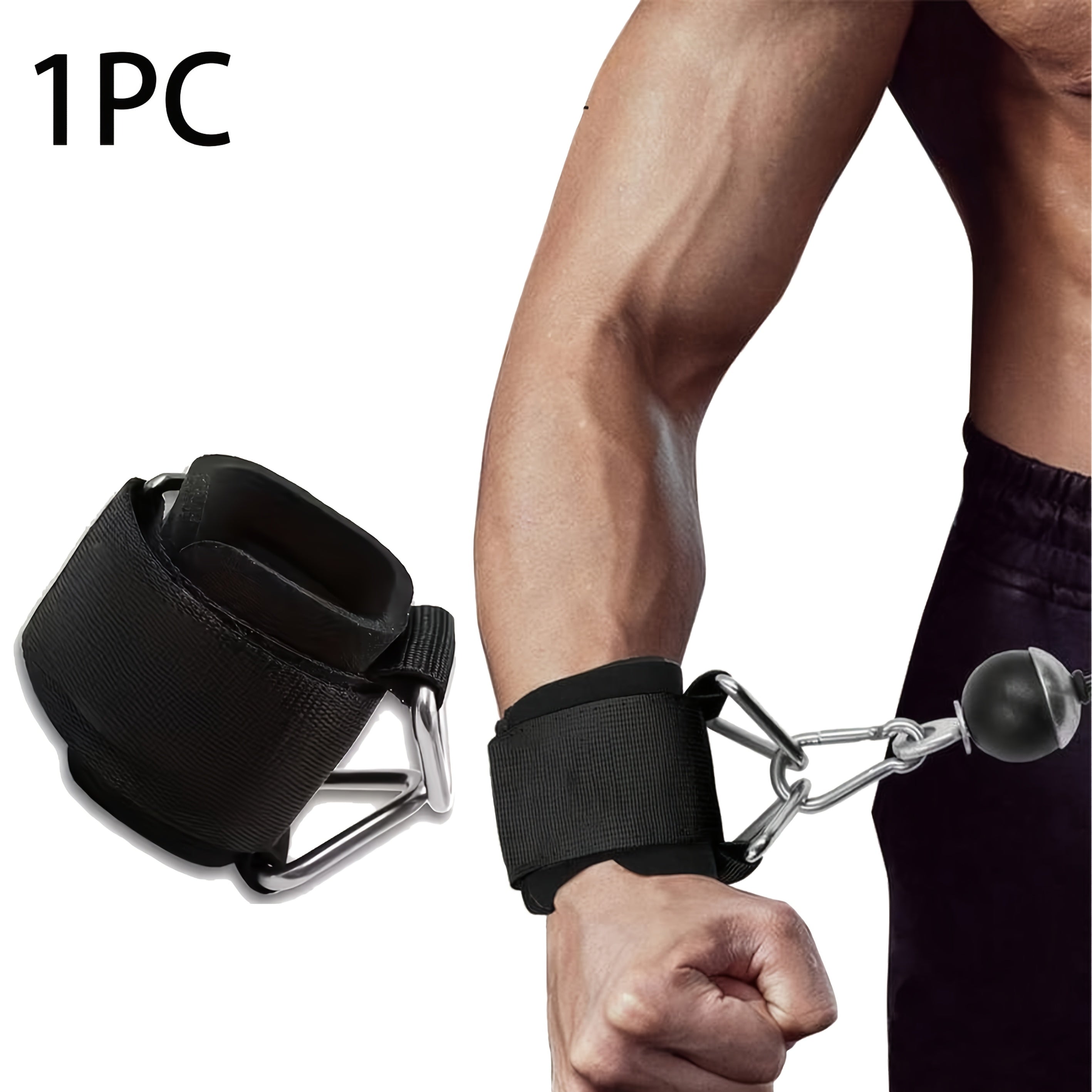 LiftStrong – Customizable Anti-Slip Wrist Straps for Enhanced Performance