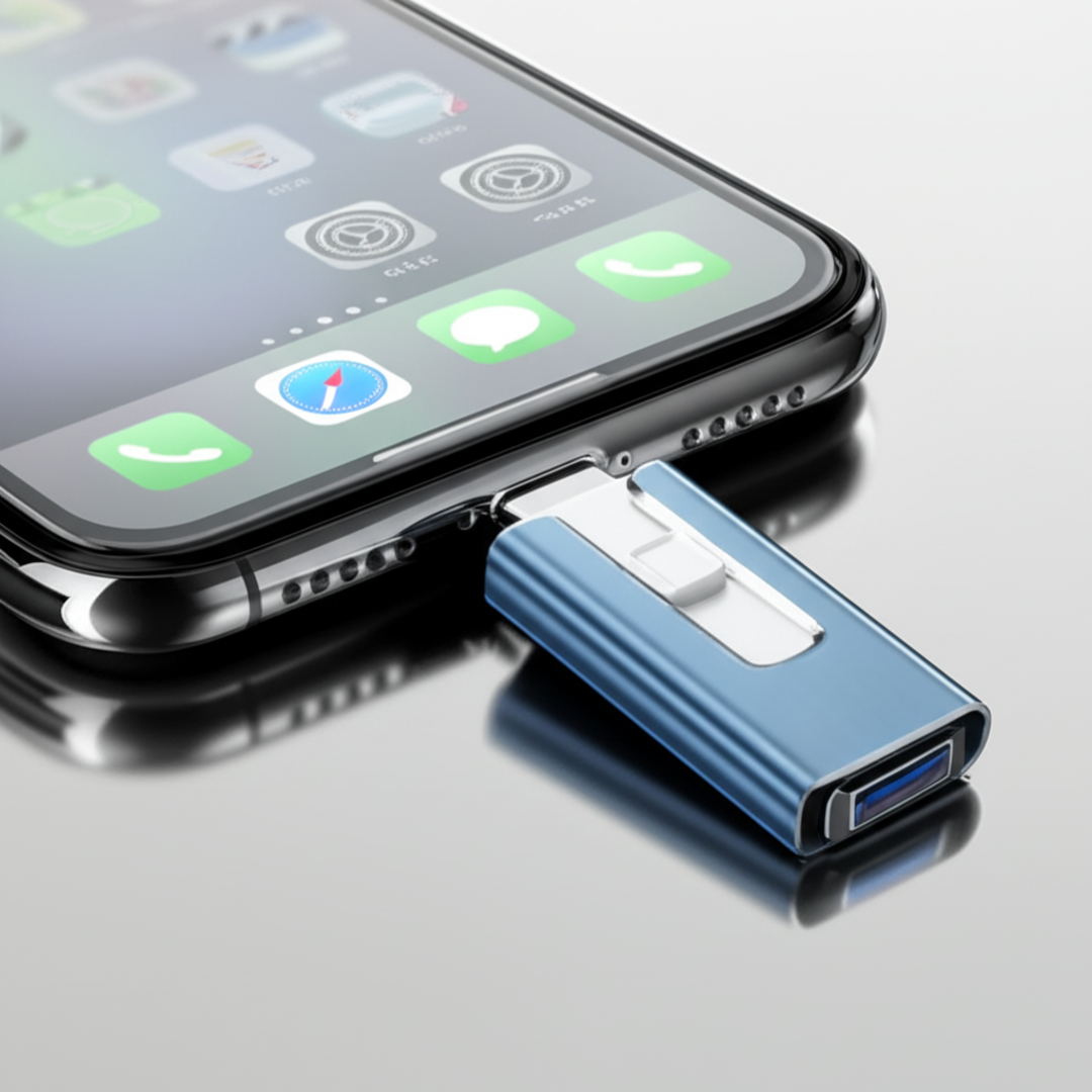 USB Drive | Expanded Storage | Multi-Port Data Transfer | SnapStick