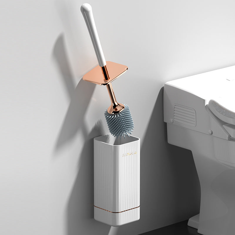 CLEANSWIFT - Sleek Bathroom Brush with Sturdy Holder