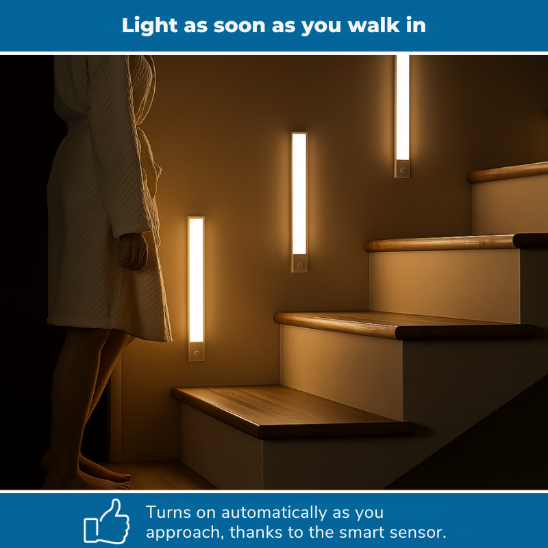 LumiNest™ — Effortless Warm Light That Makes Every Step Safer and Cozier