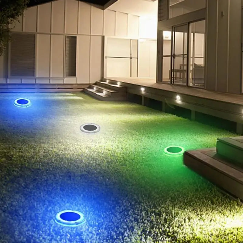 Solar Pool Lamp – Floating & Waterproof with Color LED
