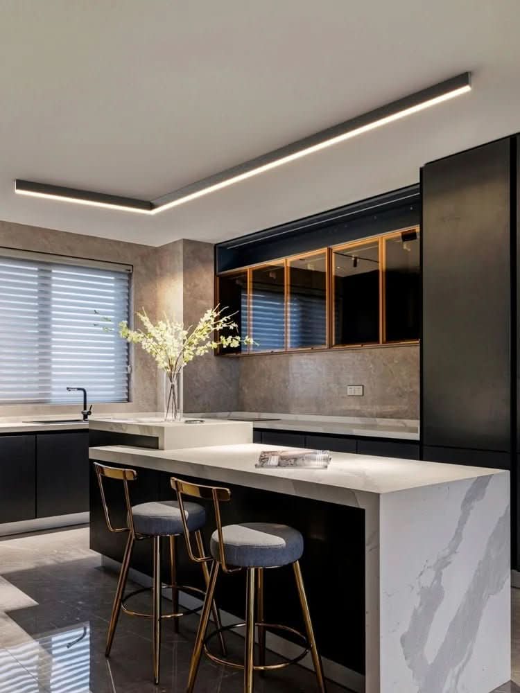 Minimalist LED Ceiling Lamp – Nordic Design, Flicker-Free Lighting