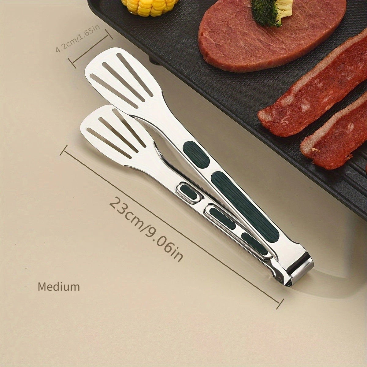 PrecisionGrip – Stainless Steel Tongs for Effortless Serving