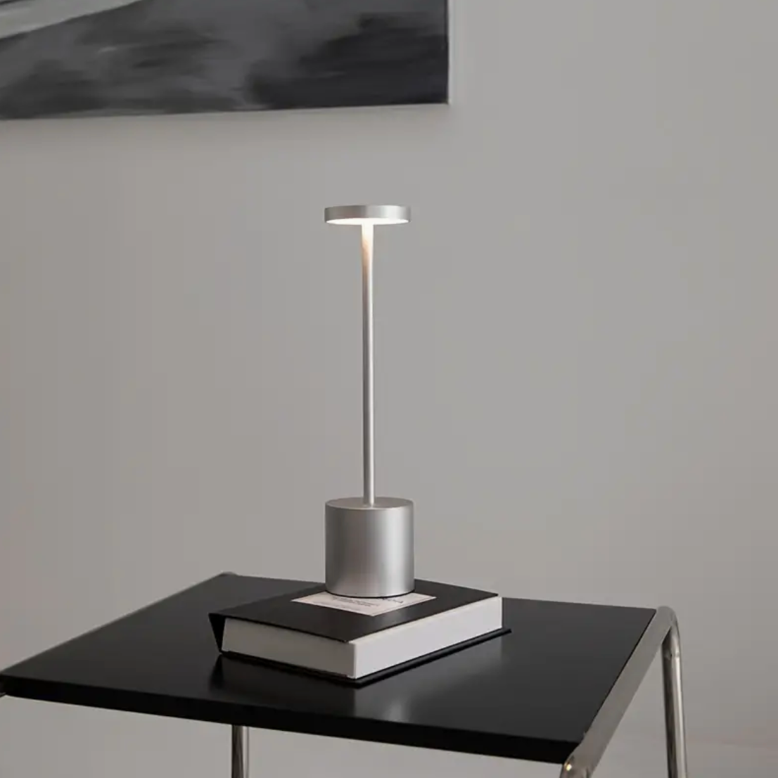 LumiShine - LED Desk Lamp USB Rechargeable Wireless with 3 Color Modes