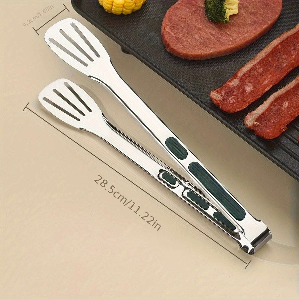 PrecisionGrip – Stainless Steel Tongs for Effortless Serving