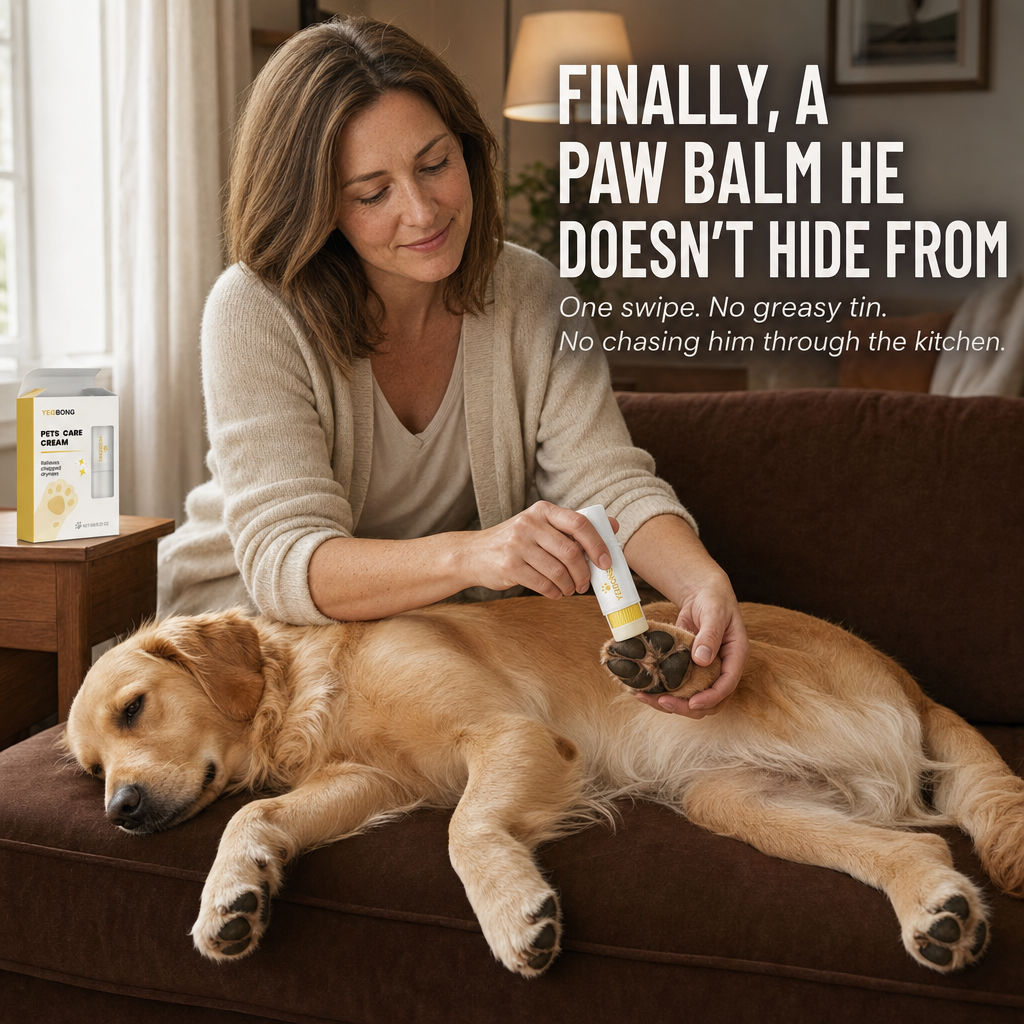 PawGuard™ — Repair Cracked Paws & Tender Noses With a Single No-Mess Swipe