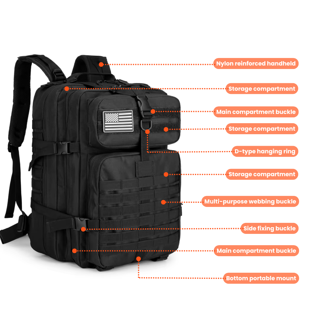 All-Weather Survival Backpack – Your Essential Companion