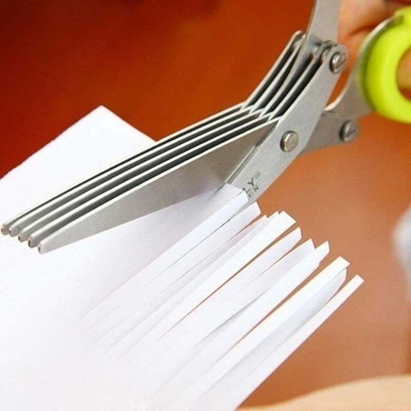 SwiftSlice™ Herb & Veggie Shears — Slice Faster, Chop Easier, Cook Happier