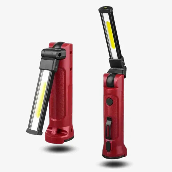 Versatile 180° LED Work Light – Rechargeable & Waterproof