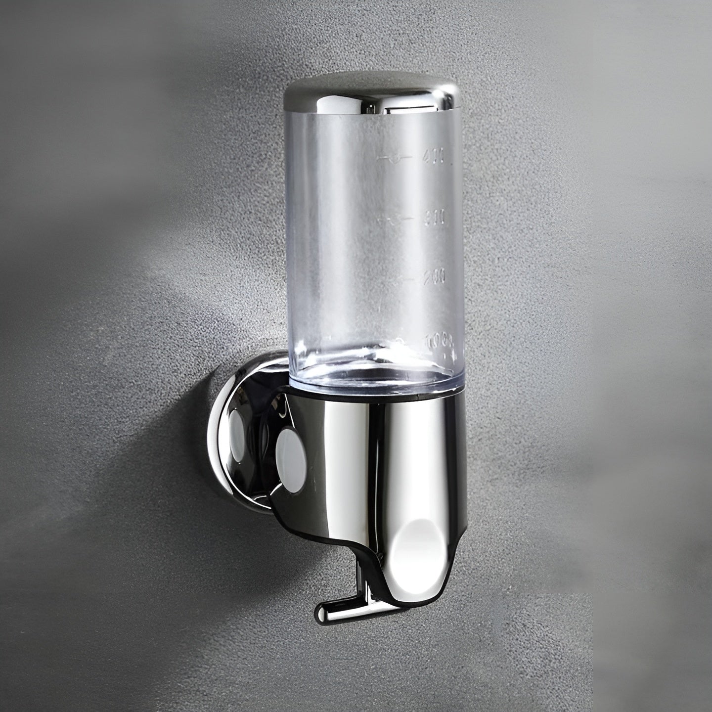 Elegant Wall-Mounted Soap Dispenser for a Chic Bathroom