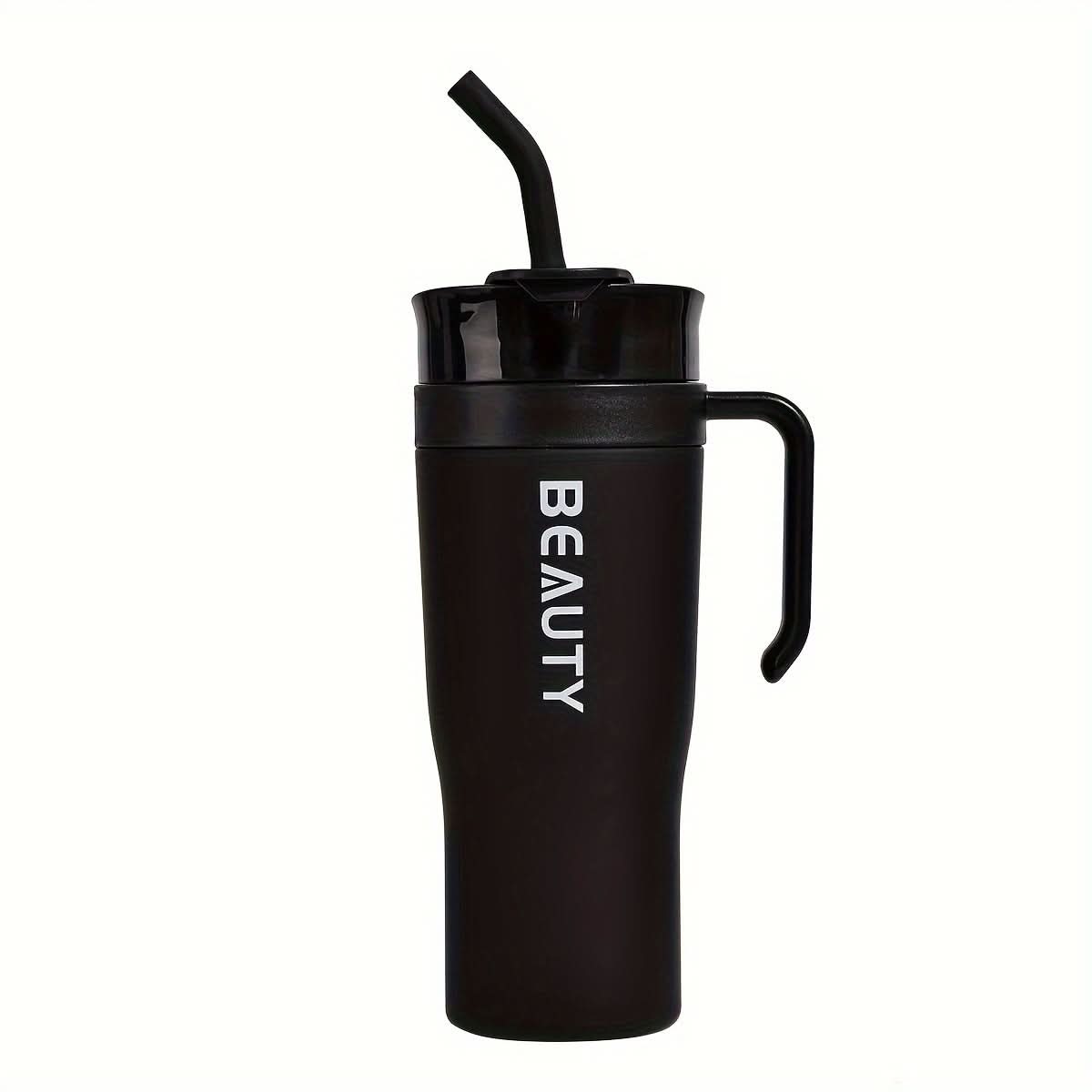 Large Capacity Tumbler Cup with Straw