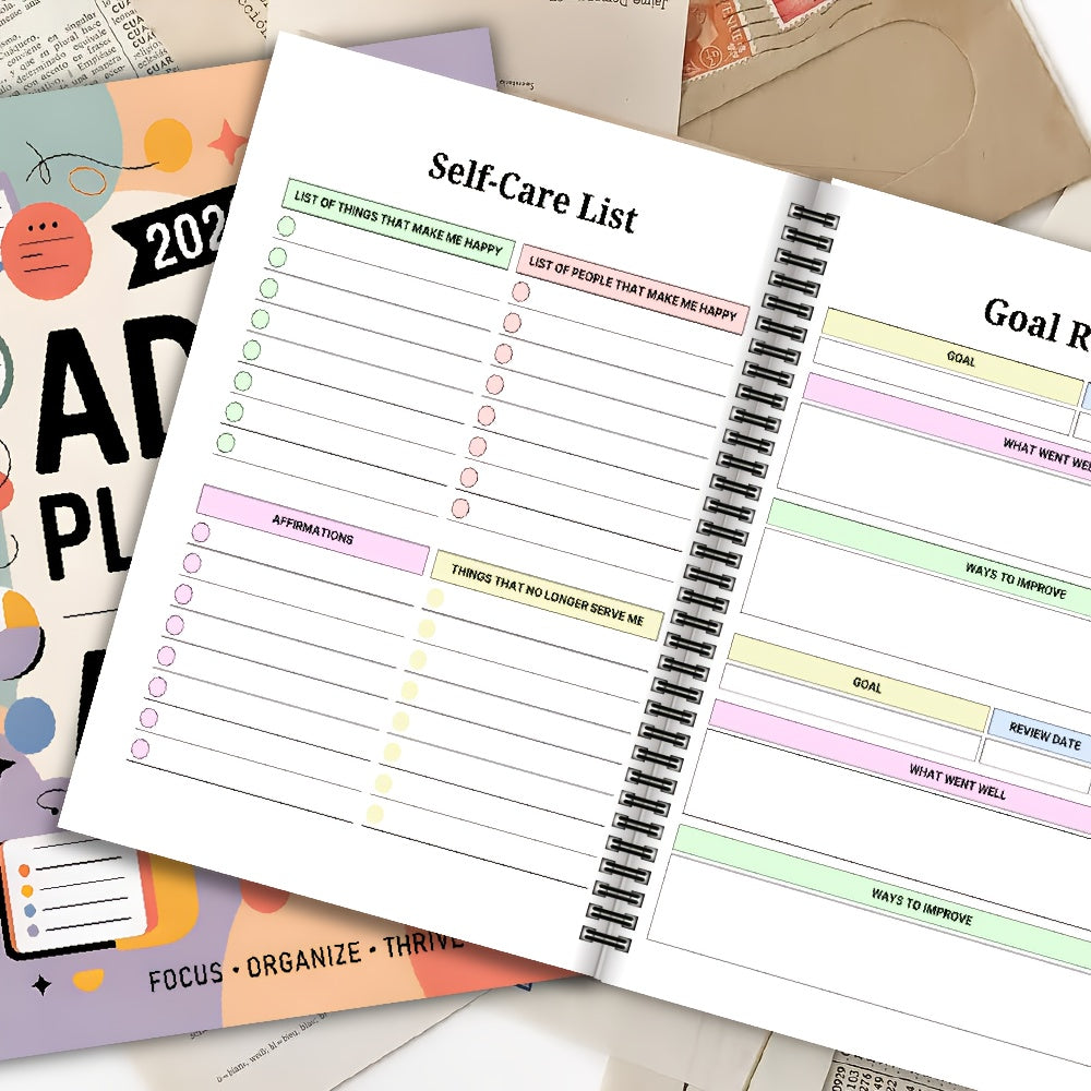 MindMaster 2026: Essential Planner for ADHD Adults