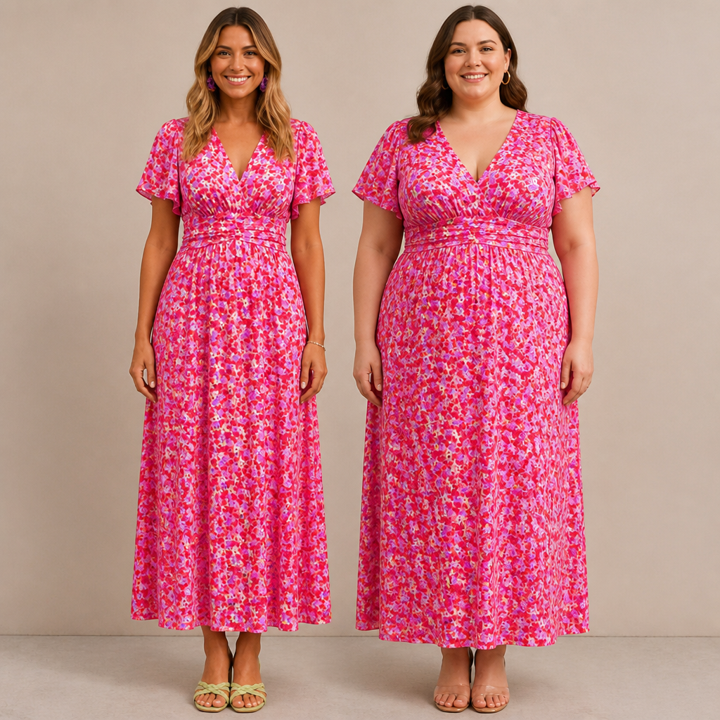 Celestelle™ Vintage Floral Dress — Feel Cool, Confident, and Effortlessly Radiant All Day Long