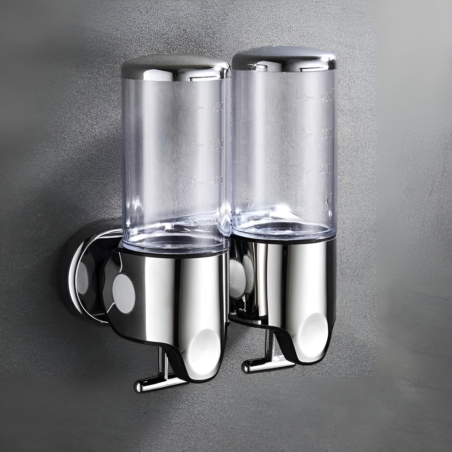 Elegant Wall-Mounted Soap Dispenser for a Chic Bathroom