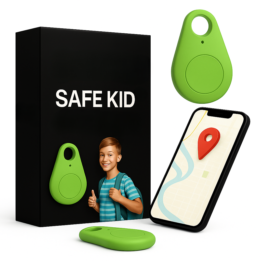 Child SafeGuard GPS Tracker with Live Tracking & Emergency Alerts