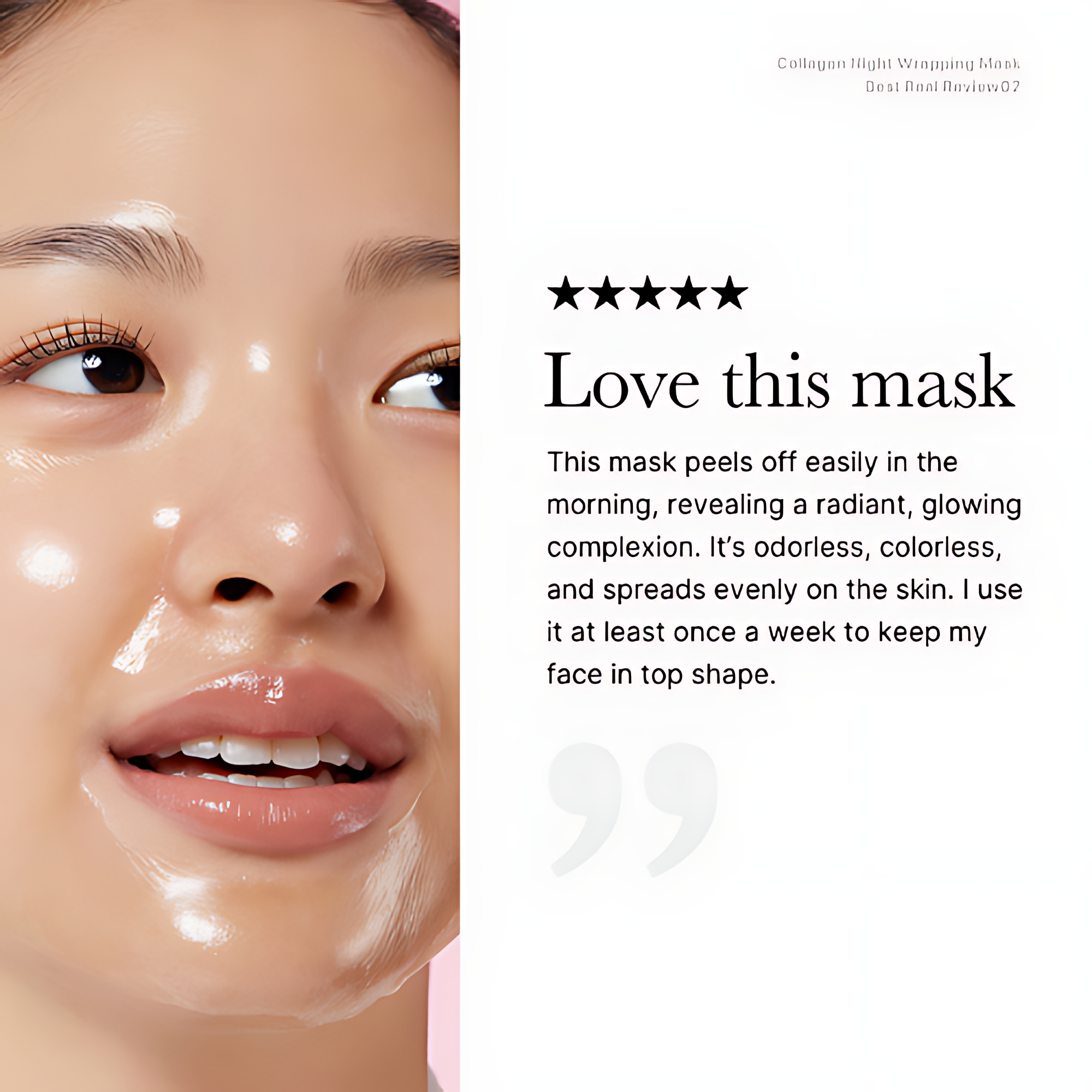 Dermaluxe™ Collagen Night Wrap — Wake Up to Firm, Radiant Skin That Glows All Day