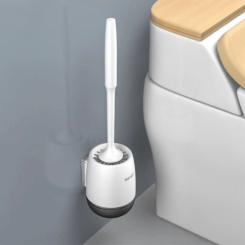Silicone Brush Cleaner Set for Toilet Maintenance