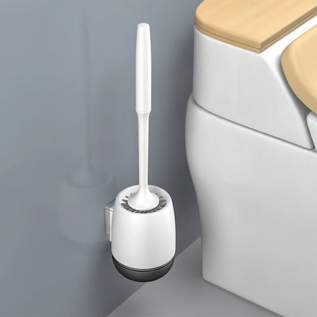 Silicone Toilet Brush Cleaning Kit