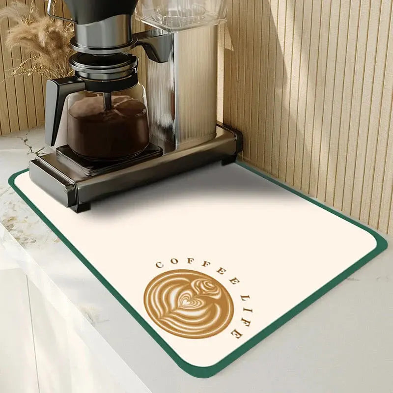 Absorbent Drip Pad | Quickly Absorbs Water | Protects Dishes | KüchenDry