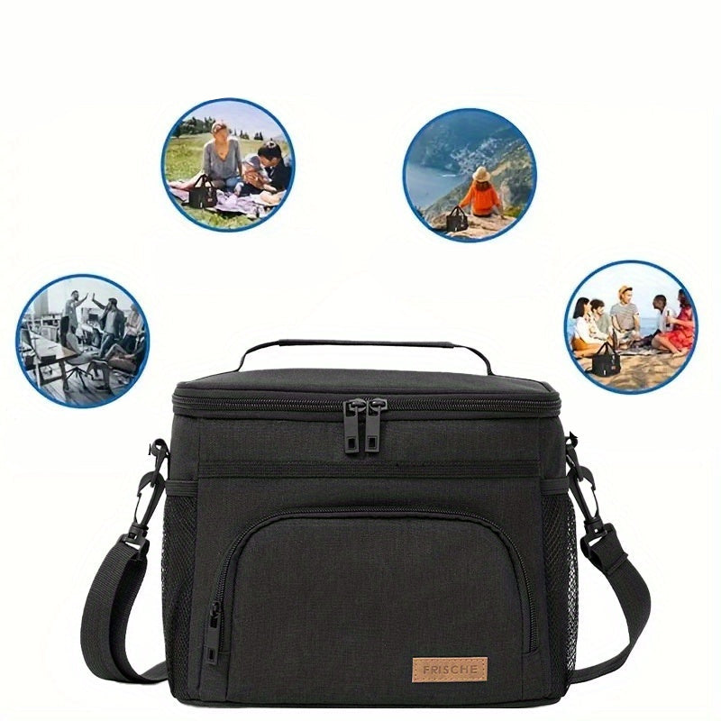 ChillPack - Extra-Large Insulated Lunch Carrier with Zipper & Strap