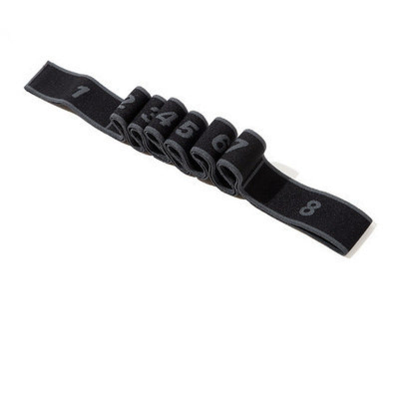 8-Segment Resistance Bands for Stretching, Yoga, and Strength Workouts